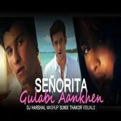 Senorita Vs Gulaabi Aankhen DJ Harshal Poster