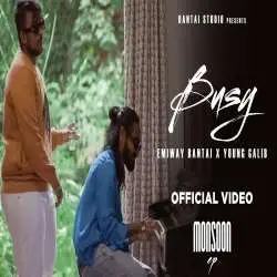 Busy   Emiway x Young Galib Poster