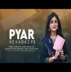 Pyar Ke Kagaz Pe (Cover) Anurati Roy Poster