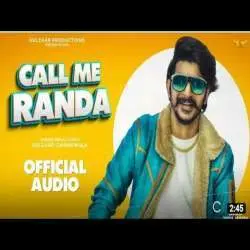 Gulzaar Chhaniwala   Call Me Randa Poster