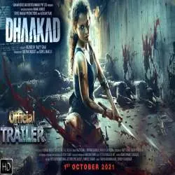 Dhaakad Official Teaser Poster