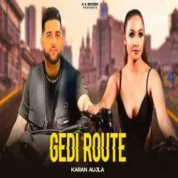 Gedi Route   Karan Aujla Poster