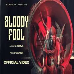 Bloody Fool   D Abdul Poster